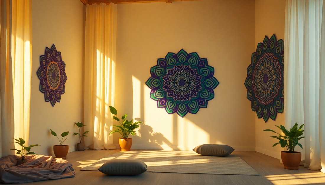 Elevate Your Space: Infusing Spiritual Serenity with Mandala Designs